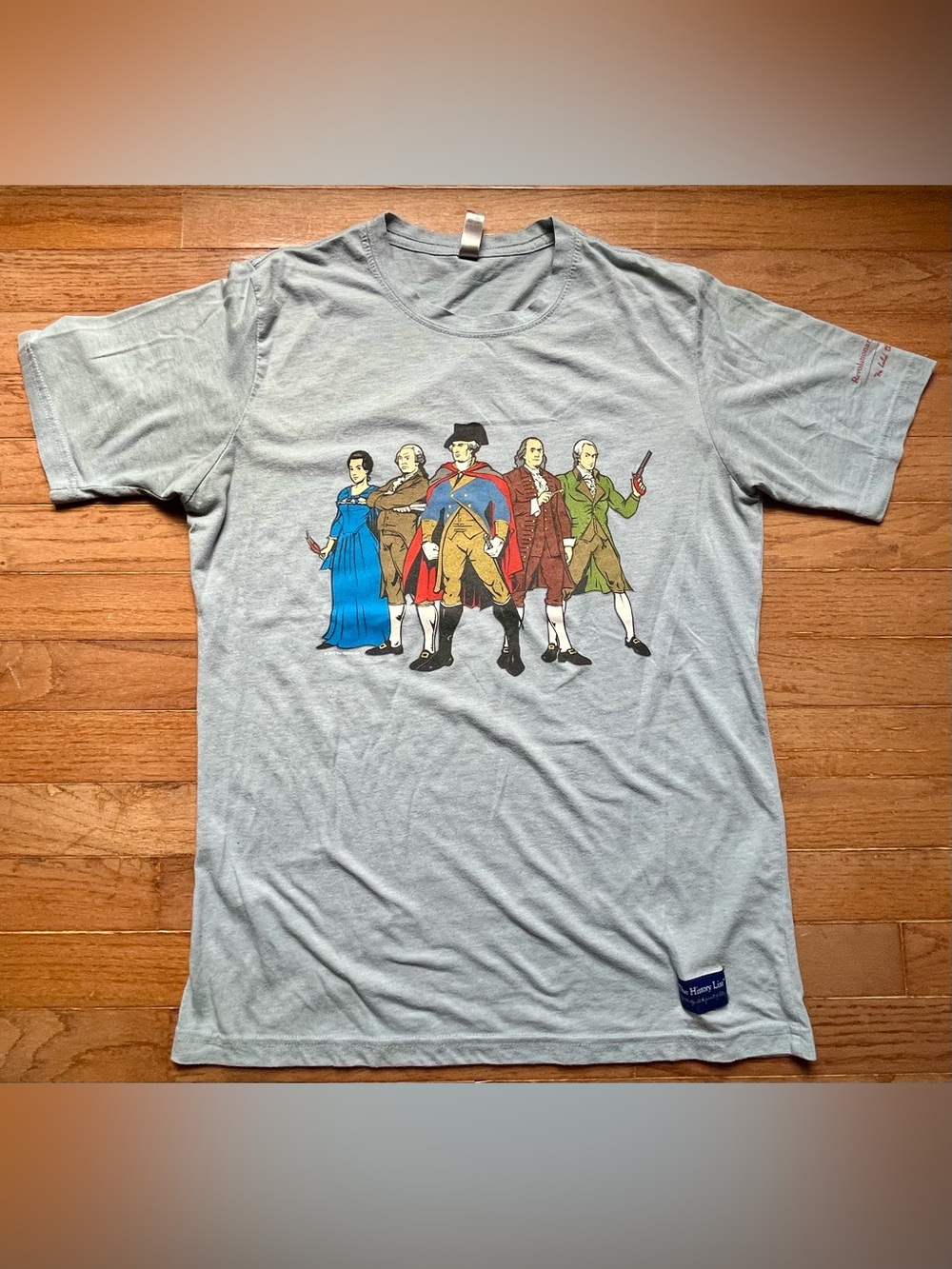 The History List - Revolutionary SuperHeros Tee